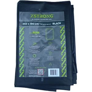 Xstrong Pro 300 M Aanhanger Afdekzeil 340x190 cm – Waterdicht, Duurzaam en Perfect Passend – Voor 300x150 aanhanger