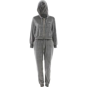 Dames Lifestyle suit Gray - Verschillende maten - Gemaakt van technisch Dry-fit materiaal op basis van polyester L