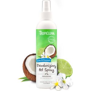 TropiClean Limoen en Kokos - Deodorant Spray - 236ml