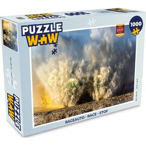 Puzzel Raceauto - Race - Stof - Legpuzzel - Puzzel 1000 stukjes volwassenen