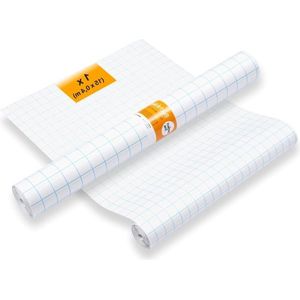 Boekbeschermingsfolie zelfklevend - 15 m x 40 cm - transparant - document proof - MADE IN GERMANY - Boekomslagfolie