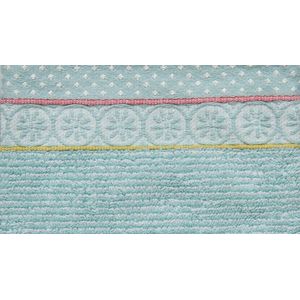 Pip Studio Soft Zellige set van 3 Washandjes - Blauw