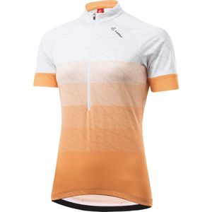 Loeffler fietsshirt korte mouwen W Bike Jersey HZ Lively Vent Papaya - Oranje