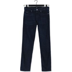 Boss Delaware3 Jeans Heren - Broek - Donkerblauw - Maat 33/36