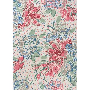 Vloerkleed Laura Ashley Lilith Poppy Red 480100 - maat 140 x 200 cm