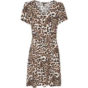 VERO MODA VMEASY JOY SS SHORT DRESS WVN GA Dames Jurk - Maat M