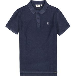 GARCIA Heren Polo Blauw - Maat L