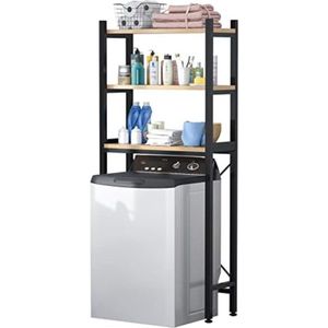 Wasmachine Ombouw - Wasmachine Meubel - Wasmachine Kast - Zwart