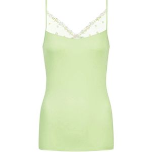 Mey - Pretty Sense Spaghetti Top Pistachio Cream - maat XXS/XS - Groen