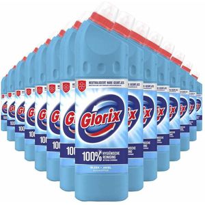 Glorix Toiletreiniger Bleek Eucalyptus - 15 x 750 ml - voordeelverpakking