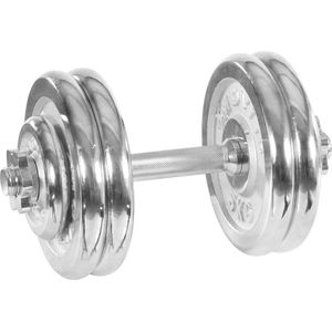 Dumbells - Dumbells set - Dumbell - Dumbels - Dumbel - Dumbell set - Gewichten - 30 mm - 25 kg - Chroom