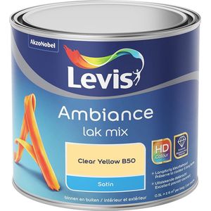 Levis Ambiance Lak Satin Mix - Clear Yellow B50 - 0,5 L