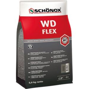 Schonox Wd Flex Waterafstotende Flexibele Cementvoeg 5kg - Wit