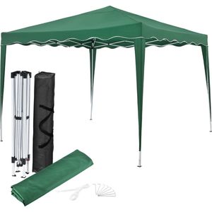 Inklapbare Partytent Vivara - 3 x 3m - Groen - Incl. Toebehoren