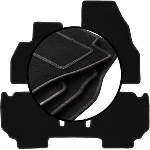 Complete set veloursmatten voor: Renault Kangoo II combivan (2013-)