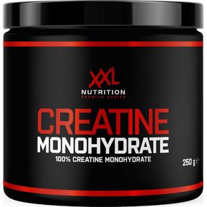 XXL Nutrition - Creatine Monohydraat - Supplement voor Spieropbouw & Prestaties, Vegan Creatine Monohydrate 100% - Poeder - NZVT - Smaakloos - 250 Gram