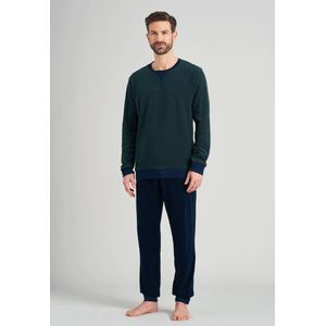Schiesser – Warming Nightwear – Pyjama – 175604 – Dark Green - 54