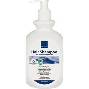 ABENA Milde Shampoo Ongeparfumeerd - Voor de Droge en Gevoelige Hoofdhuid - Geschikt voor Alle Haartypen - Vegan en Duurzaam Geproduceerd - Kleurstofvrij - 1x 500ml