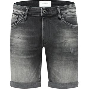 The Steve Skinny Fit Shorts Denim Dark Grey (W1264 - 87)