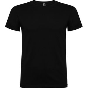5 Pack Roly Fine CottonT-shirt , single jersey, 155 g/m Zwart Maat XL
