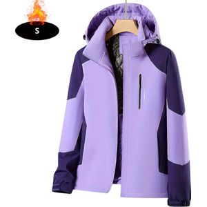 Bovista Windjas Dames - Parka - Lente & Herfst - Jas - Volwassen - Windjack - Windbreaker - Outdoor - Violet - S