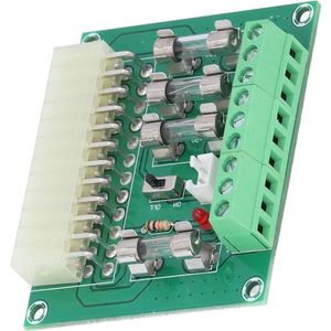 Compact Size Wiring Breakout Board - Less Interference, Easy to Install - Multifunctional ATX Power Adapter Module for Electronic Equipment