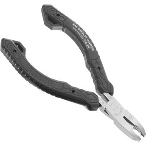 Mini formaat grijptang-schroefafzuigers antislip bekken voor snel verwijderen beschadigde schroeven ESD-veilig gemaakt in Japan M2 neji-saurus zwart.
