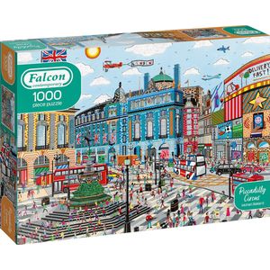 Falcon Contemporary puzzel Piccadilly Circus - Legpuzzel - 1000 stukjes