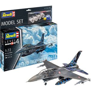1:72 Revell 63844 Lockheed Martin F-16D Tigermeet 2014 - Model Set Plastic Modelbouwpakket
