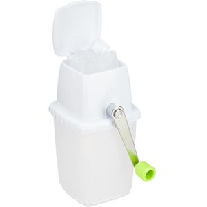 Zylo® Ijscrusher - Ice Crusher - Ijscrushers - Wit - ‎13cm x 16cm x 24cm