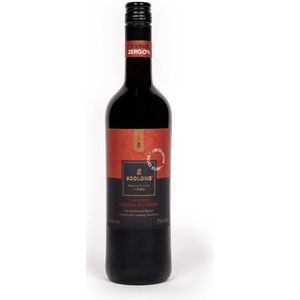 Soolong Limited Edition T-Vino Red Lapsang Souchong 0.0%, Alcoholvrij, Gemaakt van 0.0% Rode Wijn met Lapsang Souchong (zwarte rokerige thee) - Fles 750ml
