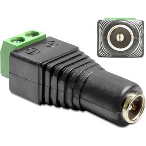 DC voeding schroef-connector (v) 2,5mm x 5,5mm