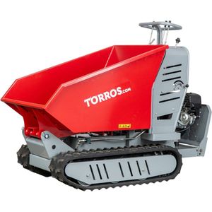 Hydrostatische mini rupsdumper kipbak 500 kg Torros HRD500H