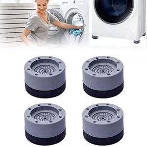 Trillingdempers voor wasmachine 4 stuks in verpakking - trillingdempers - wasmachine accessoires - wasmachine voetjes -  Anti trilling - wasmachine - droger - Antislip rubber - Non slip - Anti-vibratiemat - Extra dik - wasmachine - droger - koelkast