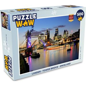 Puzzel Londen - Tower Bridge - Engeland - Legpuzzel - Puzzel 500 stukjes