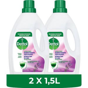 BE - Dettol Was Toevoeging Hygiëne Lavendel – 1,5 L - 2 Stuks - Voordeelverpakking