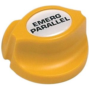 BEP-knop voor batterijschakelaar serie 701, geel