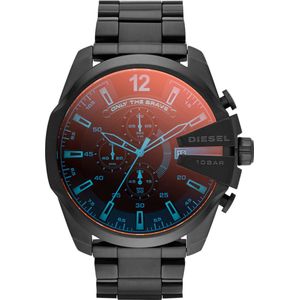 Diesel Mega Chief DZ4318 Herenhorloge 51 mm - Zwart