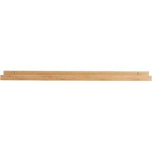 Lisomme Juul houten wandplank bamboe - 75 x 10 cm