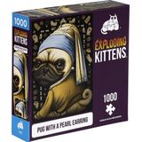 Pug with a Pearl Earring - Puzzel - 1000 stuks