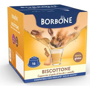 Caffè Borbone Selection - Dolce Gusto - Biscottone - 16 capsules