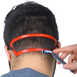 Thuis Kapper Haar Trimmen Scheren Liniaal Halslijn Gids Vormgeven Styling Sjabloon Kam Nek Rug Kapsel Haar Model Mannen Nek Vormgeving Liniaal Gereedschap Voor Kapper