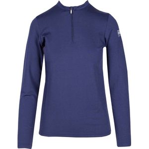 Mondoni Active Trainingsshirt Longsleeve - Maat: L - Donkerblauw - Polyester / Spandex