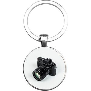 Sleutelhanger Glas - Fotocamera