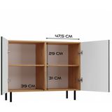KAMA 2D SLIM dressoir ARTISAN GROEN