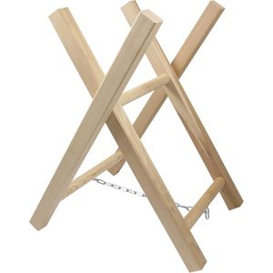 Goodivery ® Verstelbare Houten Zaagezel voor Efficiënt en Veilig Werken