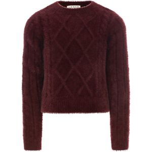 LOOXS 10sixteen 2332-5360-275 Meisjes Sweater - Maat 116 - rood van 65% Nylon 35% Acryl