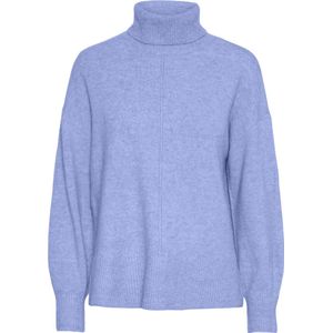 Pieces Trui Pcmalou Ls Rollneck Knit Noos Bc 17150960 Hydrangea Dames Maat - S