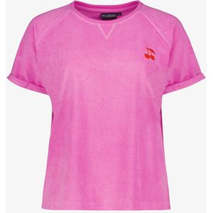 TwoDay dames badstof T-shirt roze - Maat XL