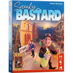 999 Games Sneaky Bastard - Veilingspel voor 2-6 spelers vanaf 12 jaar